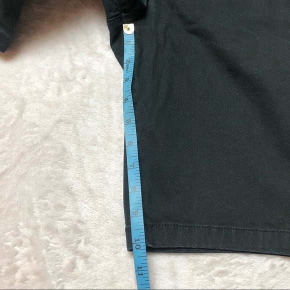 Lee Riders Black Denim Midrise Bermuda Shorts - Picture 7 of 7